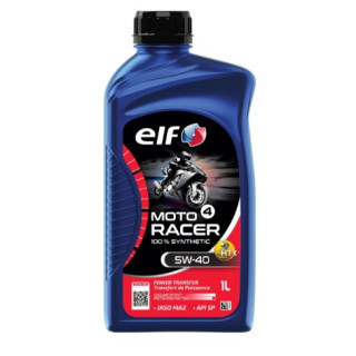 HUILE MOTEUR MOTO 4 RACER 5W-40 ELF SYNTHETIQUE 4T 1L