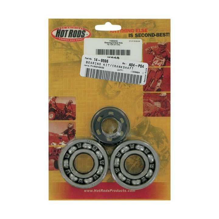 KIT ROULEMENTS ET SPYS DE VILEBREQUIN HOT RODS POUR YZ 125 01-04