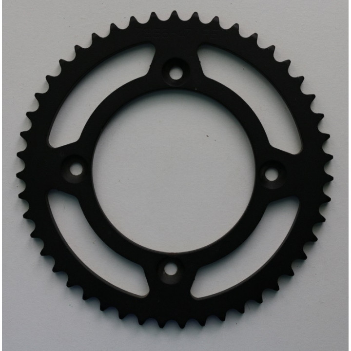 COURONNE FRANCE EQUIPEMENT NOIR  STANDARD SUZUKI RM 80 - 428 - 47 DENTS