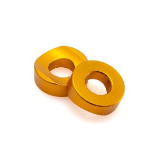 ECROU DE BLOCAGE DE JANTE GRIPSTERS 2 PCS DRC HARD WARE OR