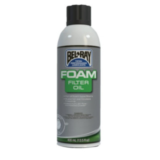 HUILE POUR FILTRE EN MOUSSE MOTO 400ml BEL-RAY