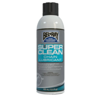 LUBRIFIANT DE CHAINE SUPER CLEAN MOTO 400ML BEL-RAY