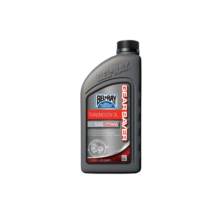 HUILE DE TRANSMISSION GEAR SAVER 75W SYNTHETIQUE 1L BEL-RAY