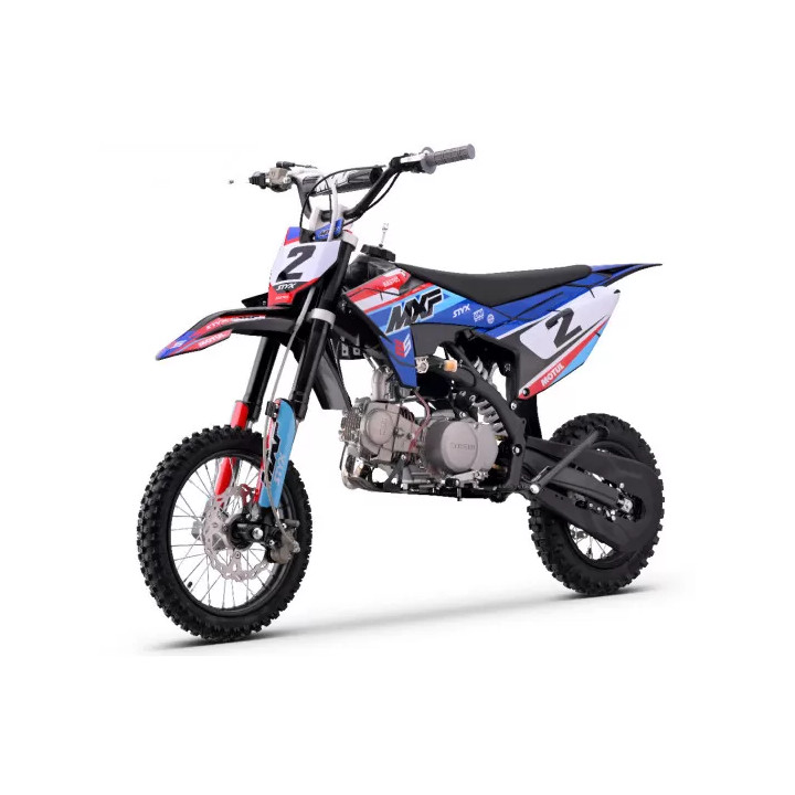 MOTO ENFANT PIT DIRT Bike 125cc BASTOS MXF 12/14