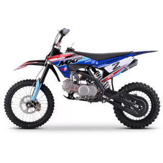 MOTO ENFANT PIT DIRT Bike 125cc BASTOS MXF grandes roues 14/17