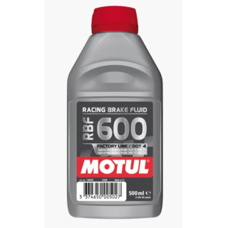 LIQUIDE DE FREIN MOTUL RBF 600 500ML DOT 4 SYNTHETIC MOTO