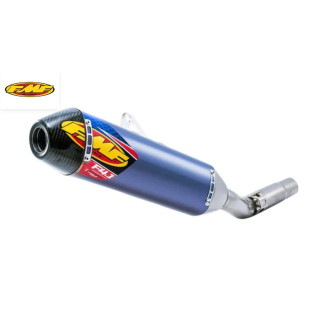 SILENCIEUX FMF FACTORY 4.1 RCT SLIP-ON MUFFLER TITANIUM & CARBON BLUE ANODIZED YAMAHA YZF250 14-18
