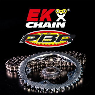 Kit chaine EK/PBR 520MRD7 12/48 Suzuki RMZ 250 2007-09