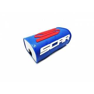 MOUSSE DE GUIDON CROSS SCAR DESIGN 3D ORANGE POUR GUIDON SANS BARRE