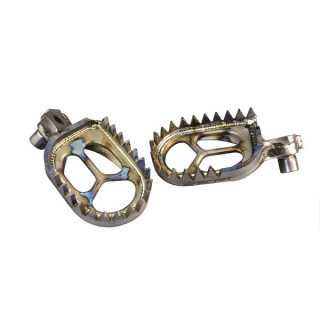 REPOSE PIEDS TITANE SCAR POUR KTM SXF 350 11/15