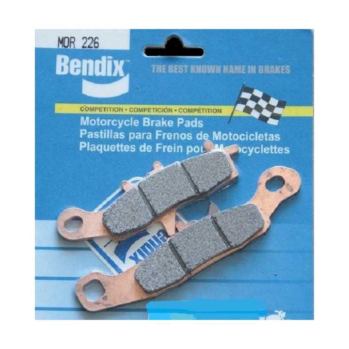 PLAQUETTE DE FREIN AVANT MOR226 LOISIR BENDIX SUZUKI RM 85 05/15