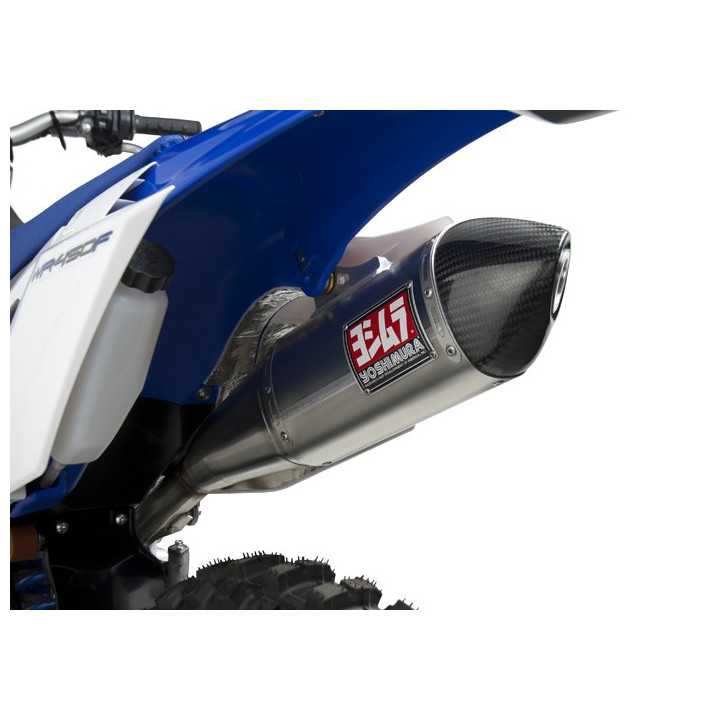 LIGNE COMPLETE YOSHIMURA USA RS4 INOX/SILENCIEUX ALU YZF 250 POT D'ECHAPPEMENT 07/13
