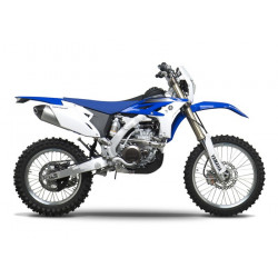 LIGNE COMPLETE YOSHIMURA USA RS4 INOX/SILENCIEUX ALU YZF 250 POT D'ECHAPPEMENT 07/13