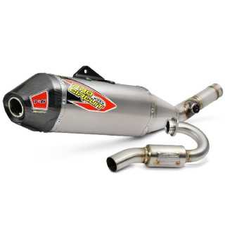 LIGNE COMPLETE PRO CIRCUIT T-6 INOX SILENCIEUX TITANE KXF 450 POT D'ECHAPPEMENT 17