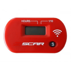 COMPTEUR HORAIRE FILAIRE SCAR AVEC VELCRO MOTO CROSS