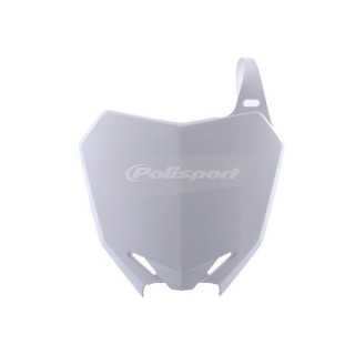 Plaque numero frontale Polisport blanc Suzuki RM-Z250 1015