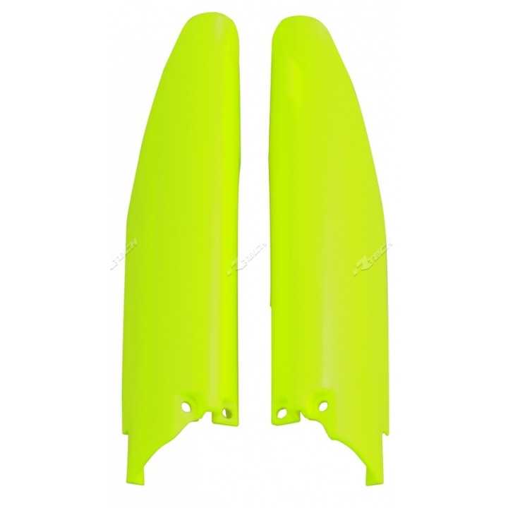 Protections de fourche RACETECH jaune fluo Suzuki RM-Z250 0717