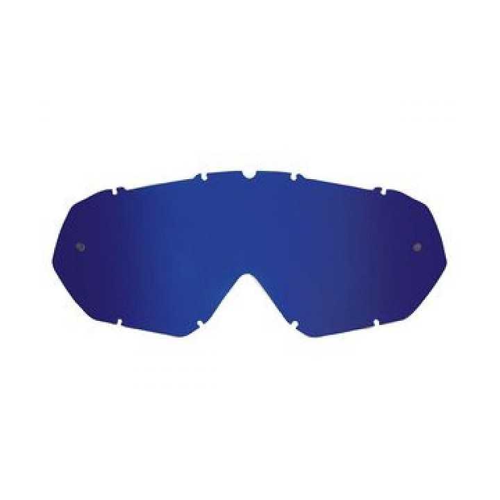 ECRAN REMPLACEMENT CROSS IRIDIUM BLEU POUR MASQUE LUNETTE SHOT ASSAULT IRIS